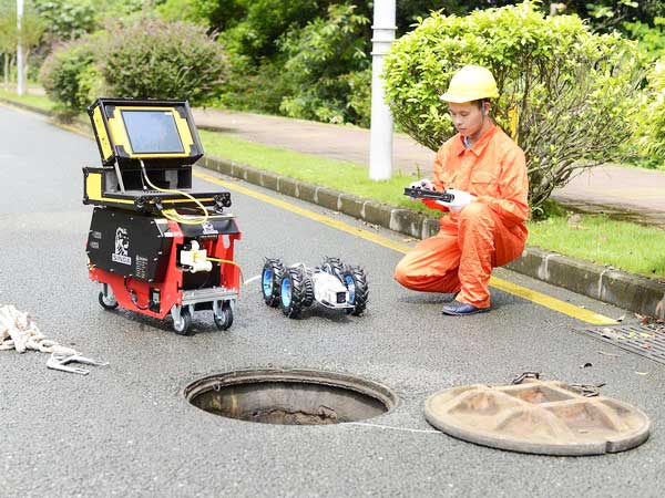 弓长岭管道机器人检测