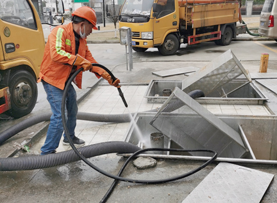 弓长岭隔油池清理